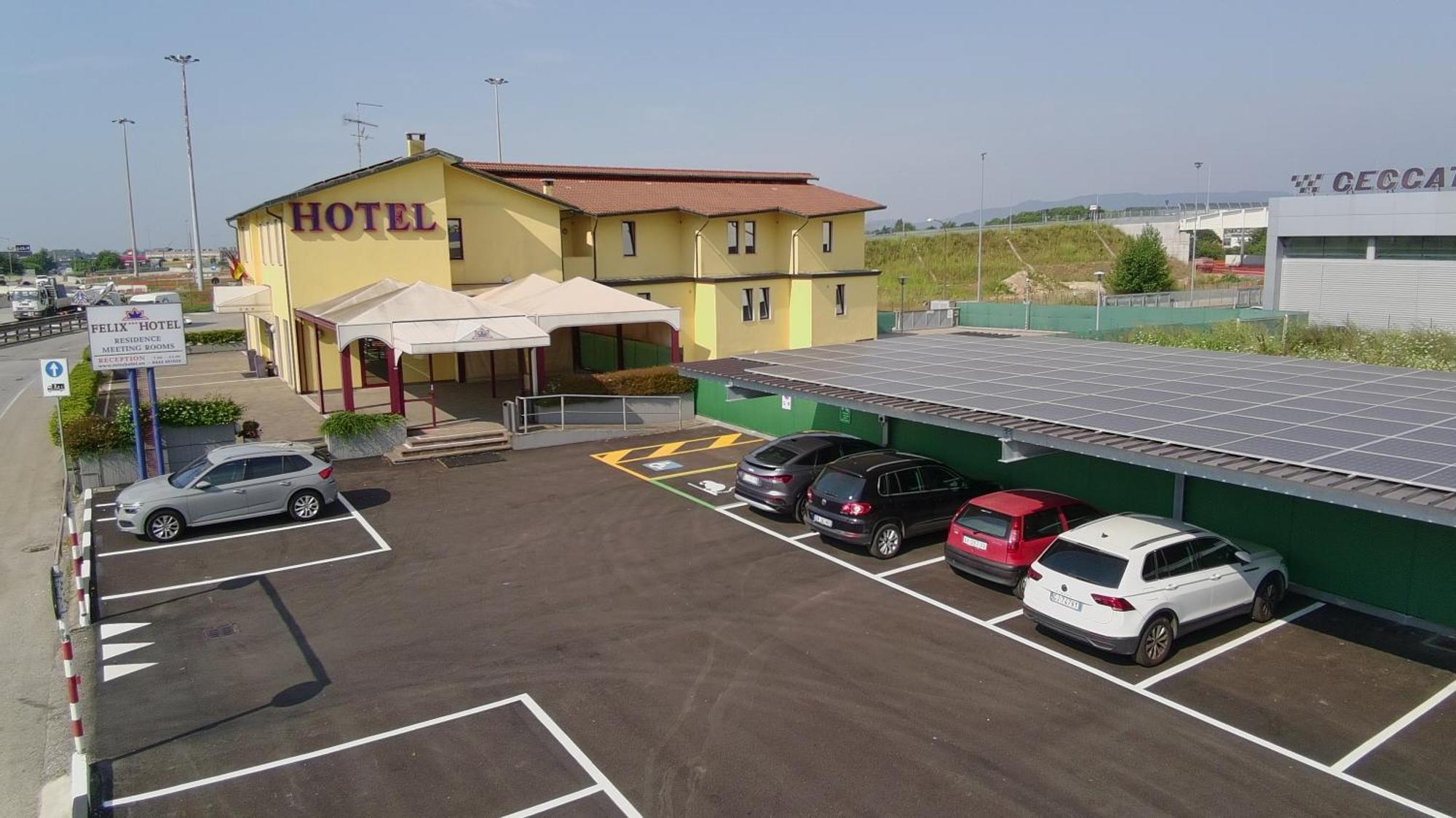Felix Hotel Montecchio Maggiore Buitenkant foto